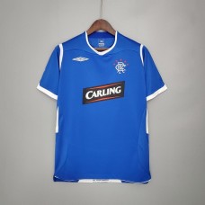 Rangers 08/09 Home Blue Soccer Jersey